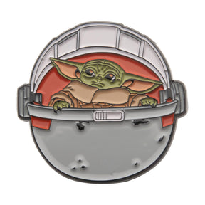 Star Wars The Mandalorian The Child In Carriage Enamel Pin