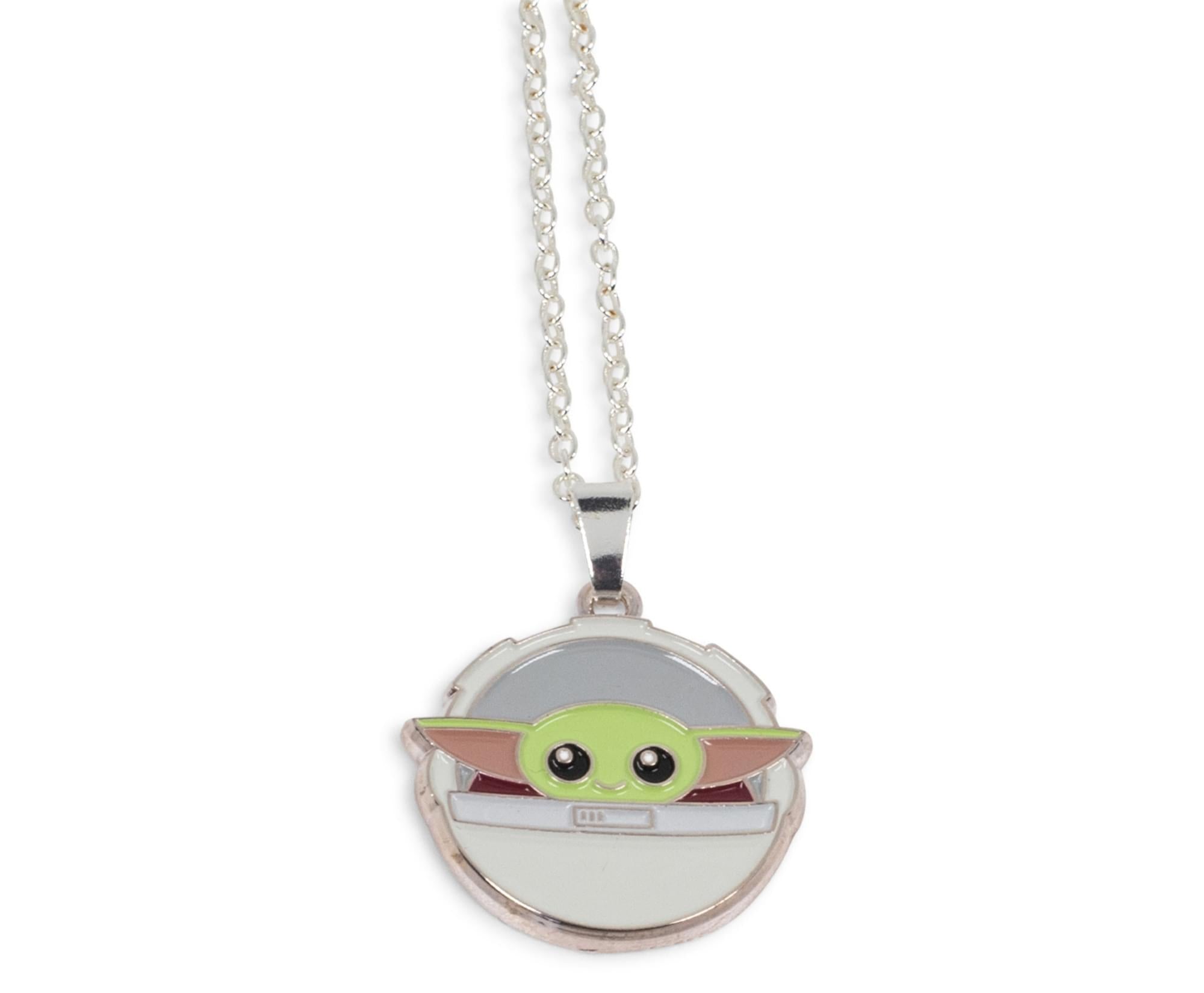 Star Wars: The Mandalorian, The Child 24-Inch Enamel Pendant Chain Necklace