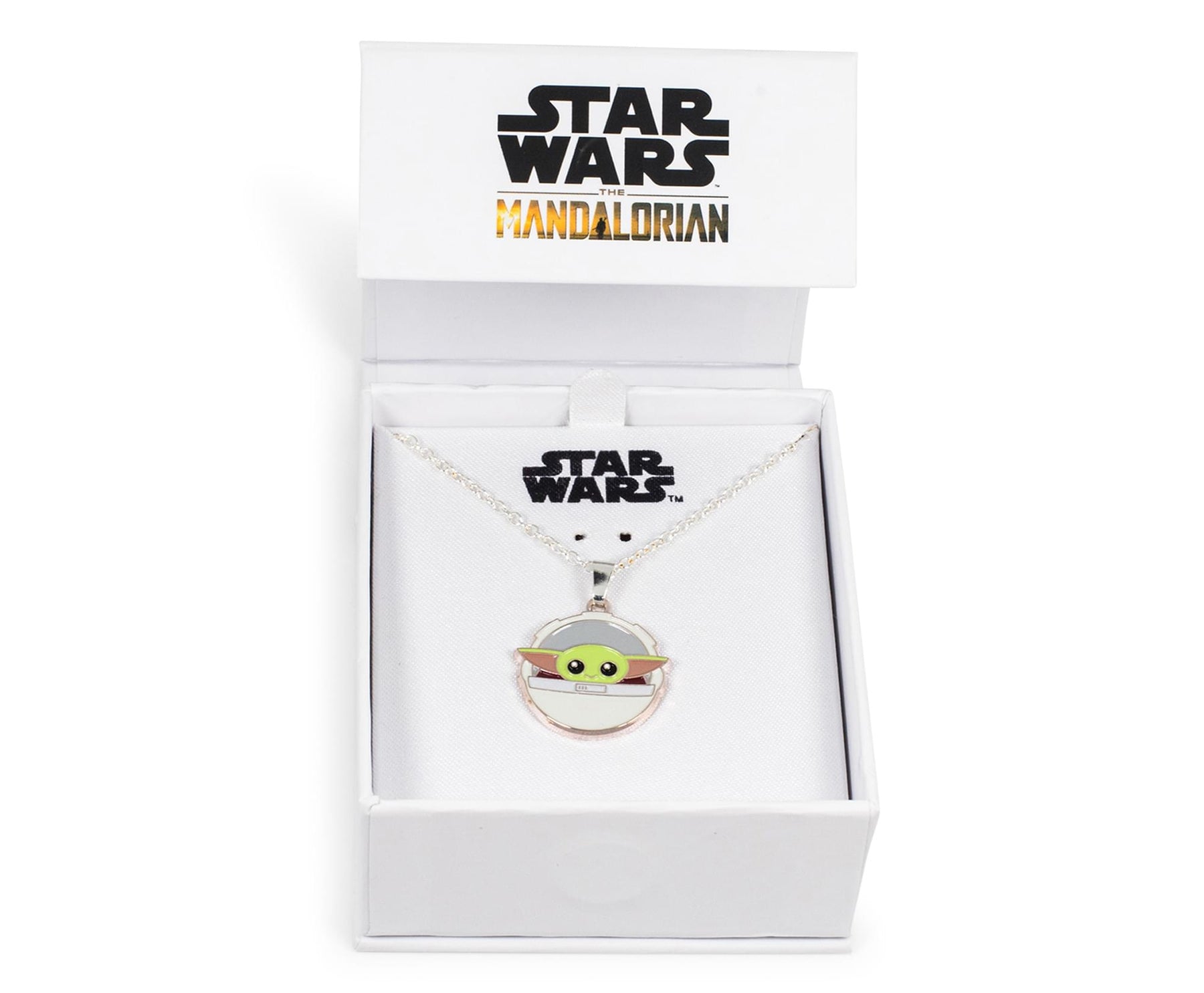 Star Wars: The Mandalorian, The Child 24-Inch Enamel Pendant Chain Necklace