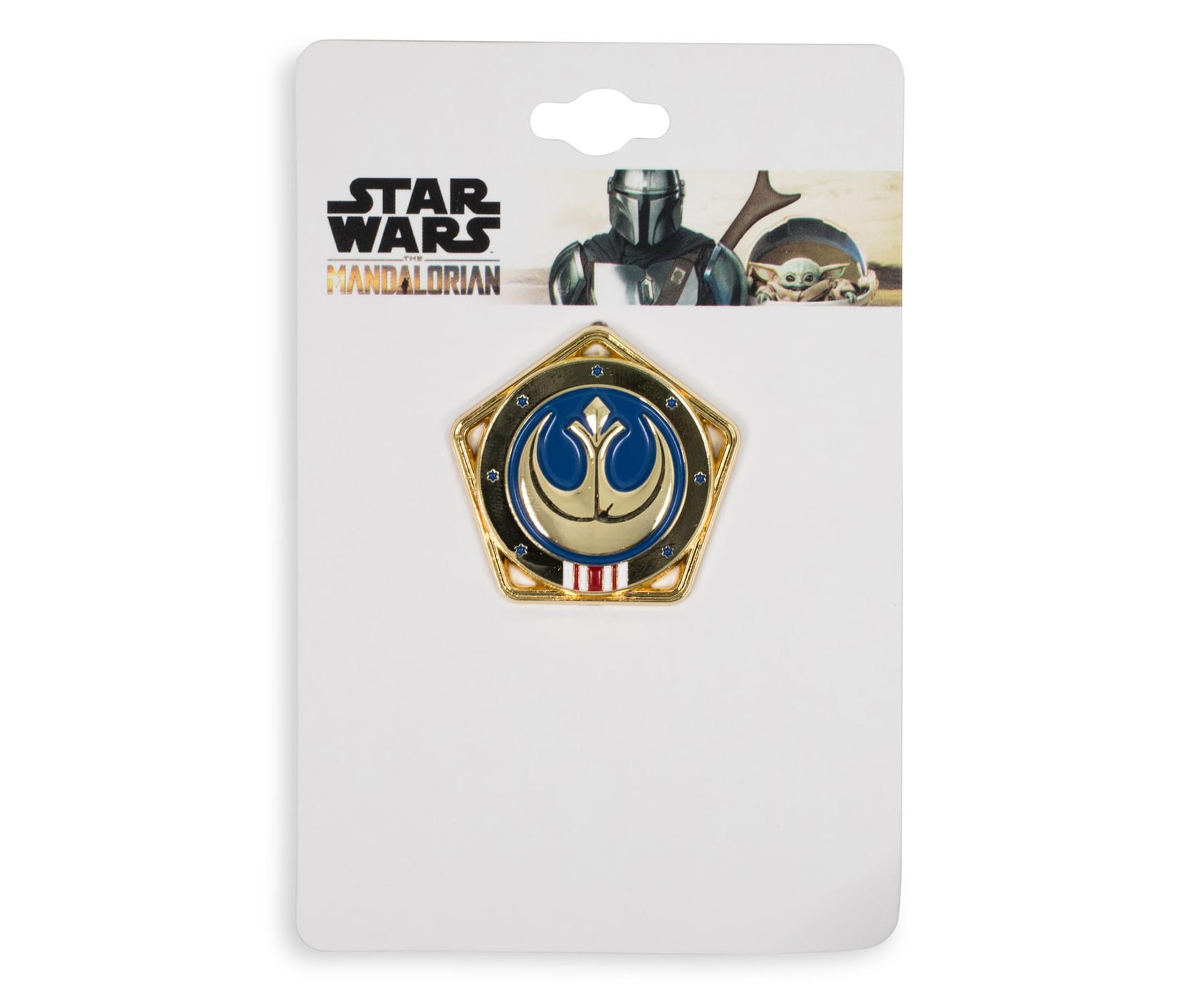 Star Wars: The Mandalorian New Republic Enamel Pin Badge With Magnetic Back