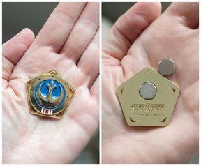 Star Wars: The Mandalorian New Republic Enamel Pin Badge With Magnetic Back
