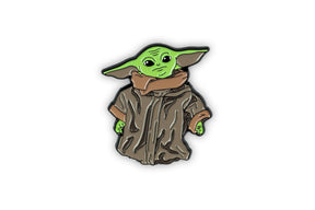 Star Wars: The Mandalorian The Child Collector Pin | Curious Baby Yoda Standing