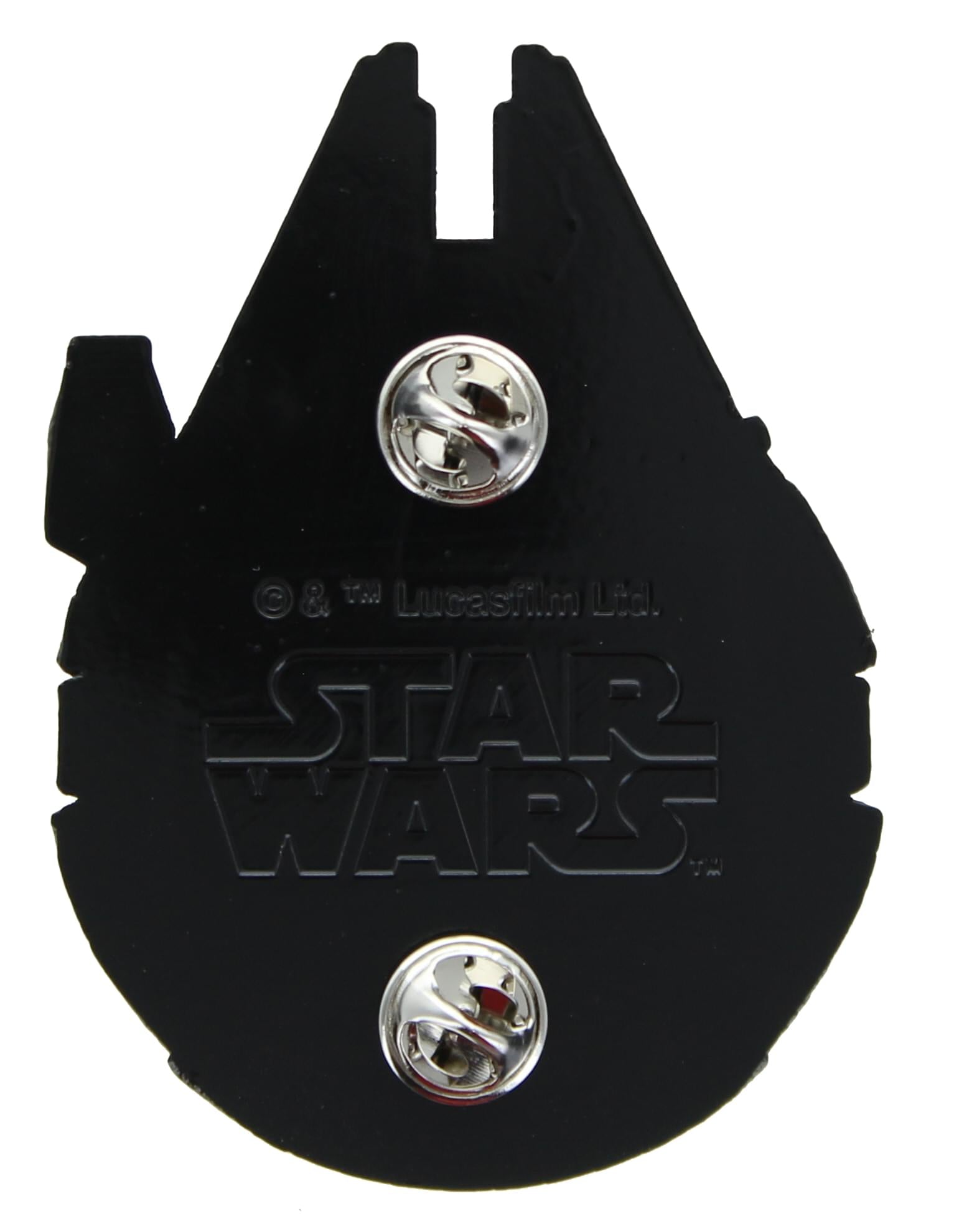 Star Wars Millennium Falcon Large Enamel Pin 3 X 2.25 inches