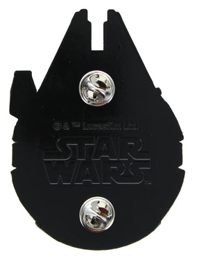 Star Wars Millennium Falcon Large Enamel Pin 3 X 2.25 inches