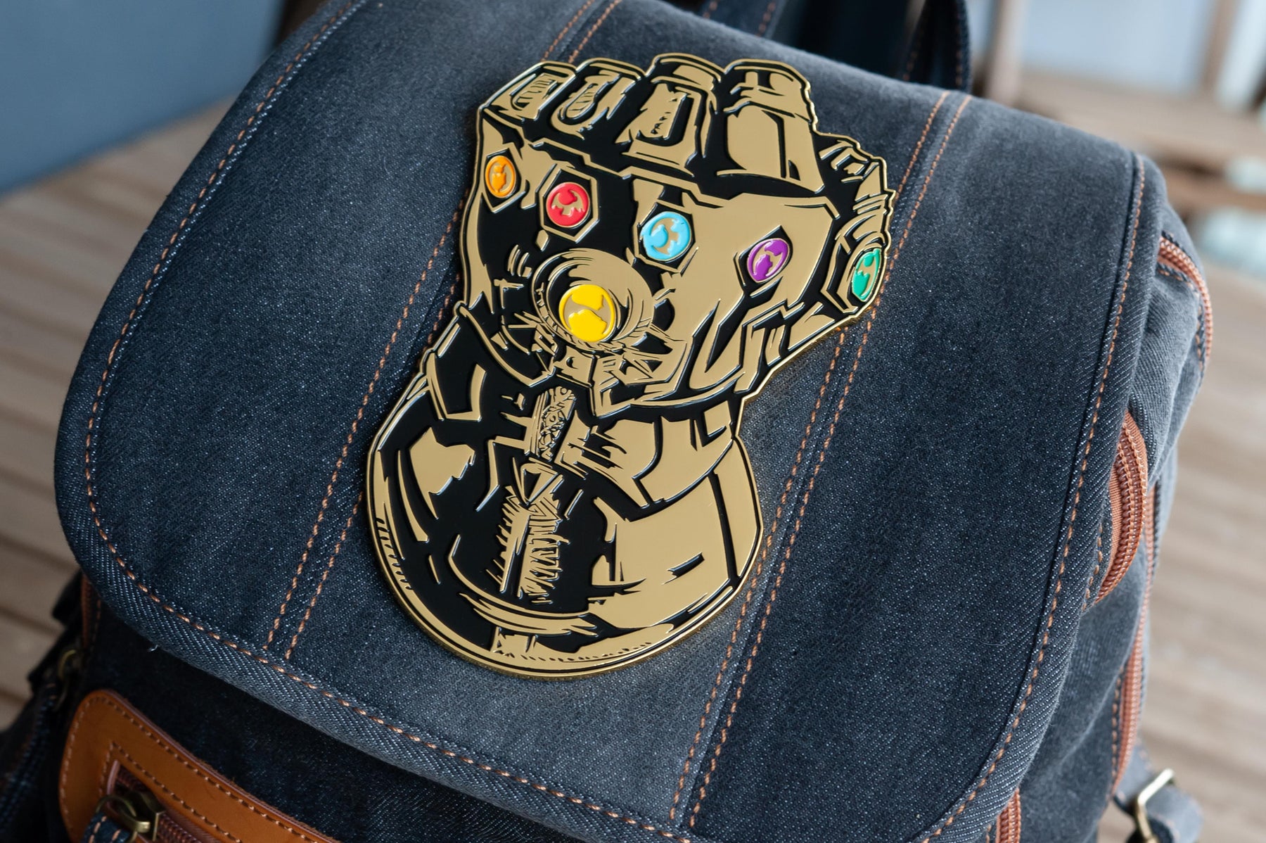Marvel Avengers: Endgame Infinity Gauntlet Pin | Huge Oversize Pin | 6 Inches