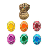 Marvel Infinity Gauntlet and Infinity Stones Enamel Collector Pin Set