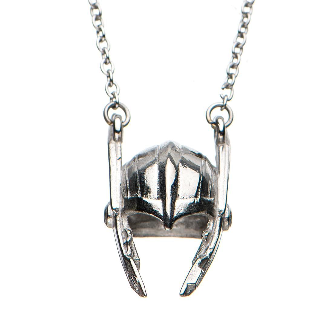 Marvel Thor's Helmet Stainless Steel Pendant Necklace