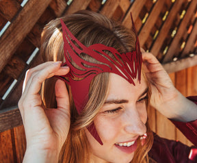 Marvel WandaVision Replica Headband and Necklace Set