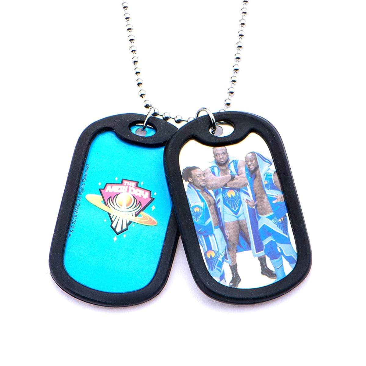 WWE The New Day Stainless Steel 24" Double Dog Tags