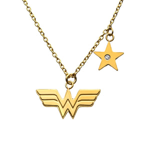 DC Comics Wonder Woman Stainless Steel Necklace