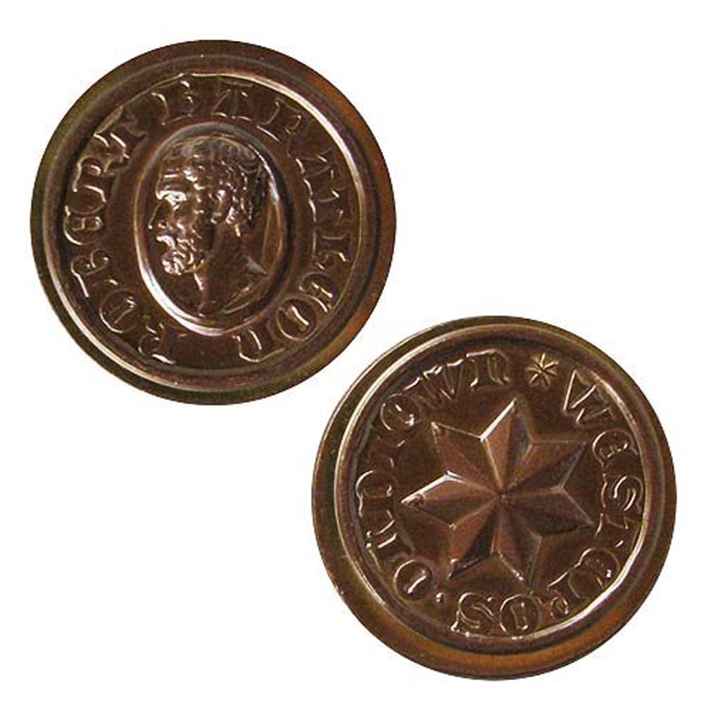 Game of Thrones Coin Replica: Robert Baratheon Copper Star