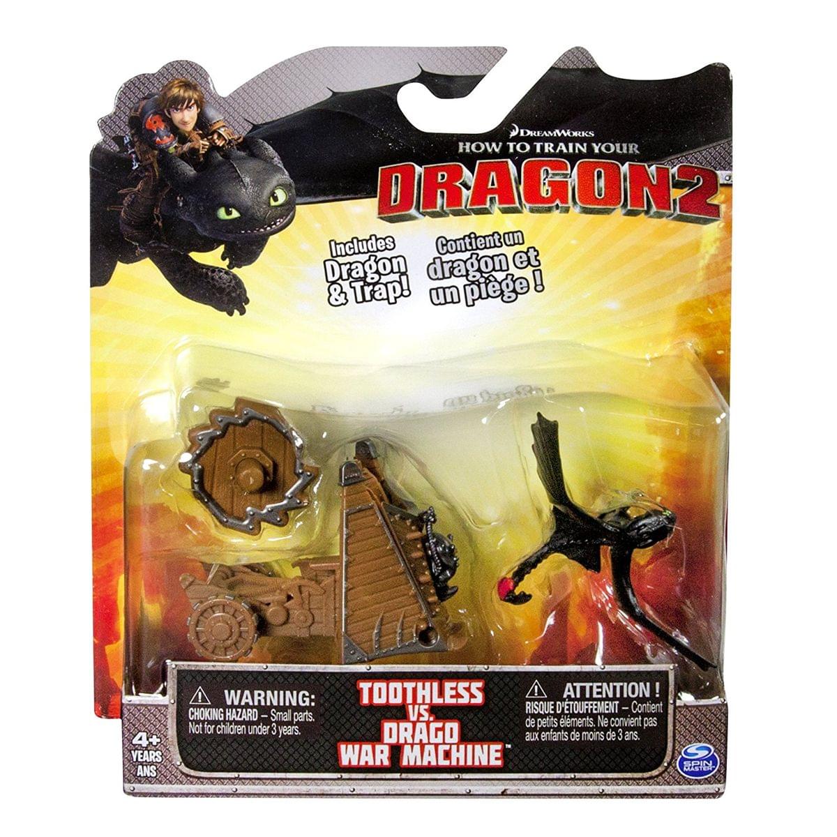 How To Train Your Dragon 2 Figure Battle Pack: Toothless vs Drago War Machine
