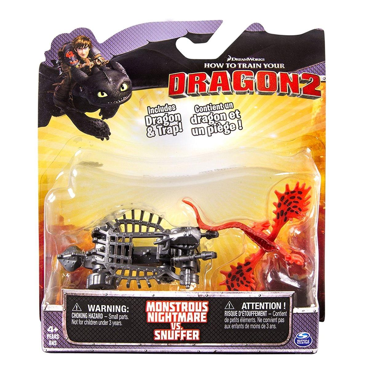 How To Train Your Dragon 2 Figure Battle Pack: Monstrous Nightmare vs Snuffer