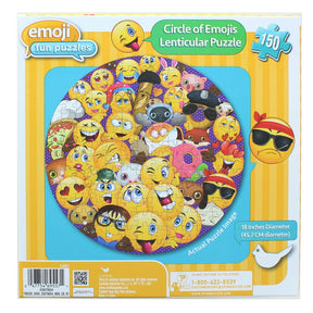 Emoji Fun 150 Piece Lenticular Jigsaw Puzzle