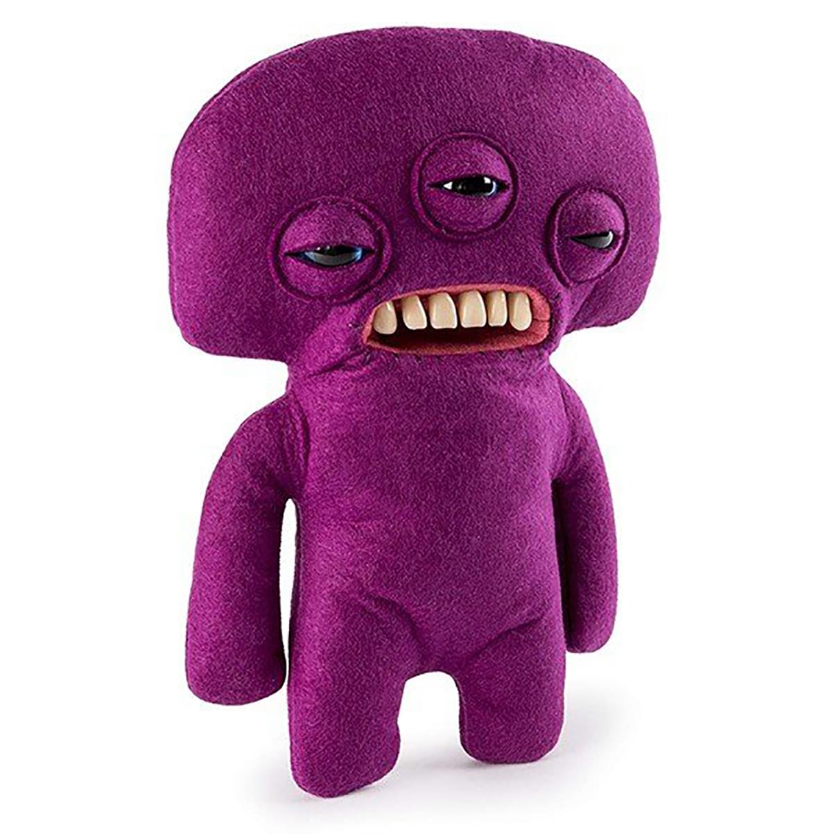 Fuggler 9 Inch Funny Ugly Monster Plush | Purple Annoyed Alien