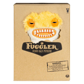 Fuggler 12 Inch Funny Ugly Monster Plush | Yellow Awkward Bear