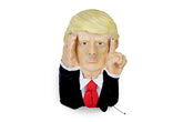 Scary Peeper Tapping President Donald Trump Halloween Decoration | 16.5 Inches