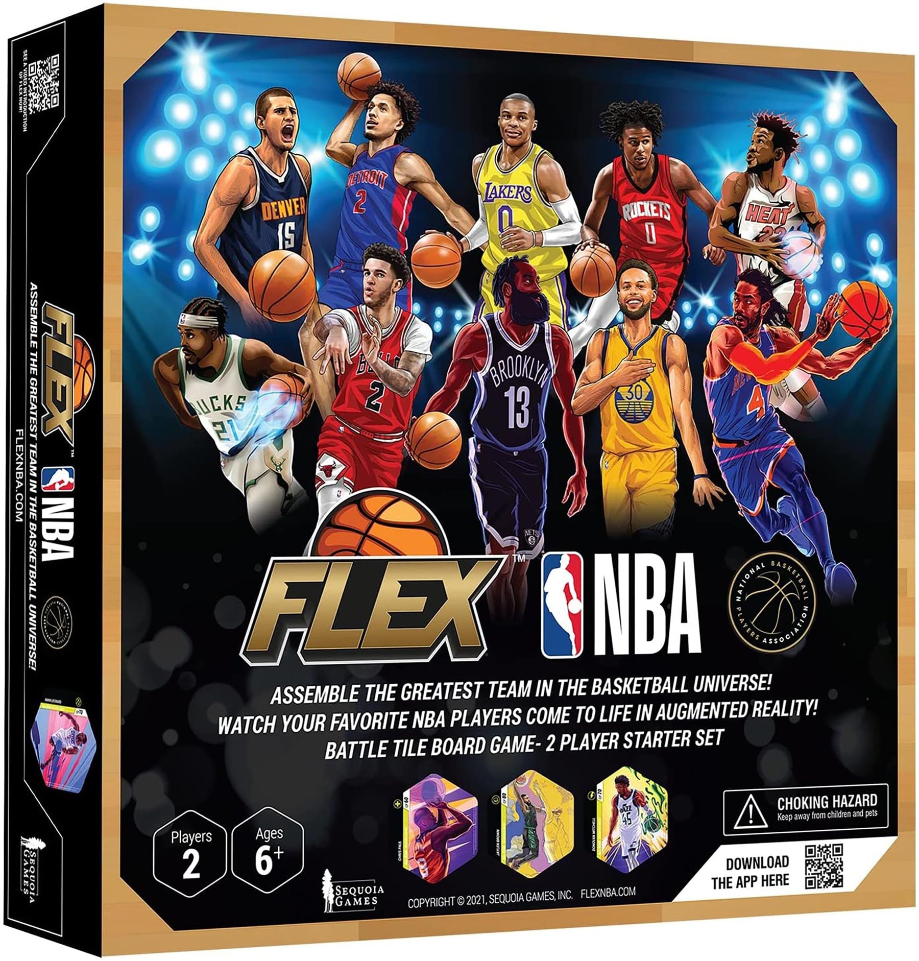 NBA FLEX Series 2 Sports Game | 2 Player Starter Set