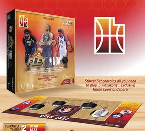 NBA FLEX Series 2 Utah Jazz 1 Player Starter Set