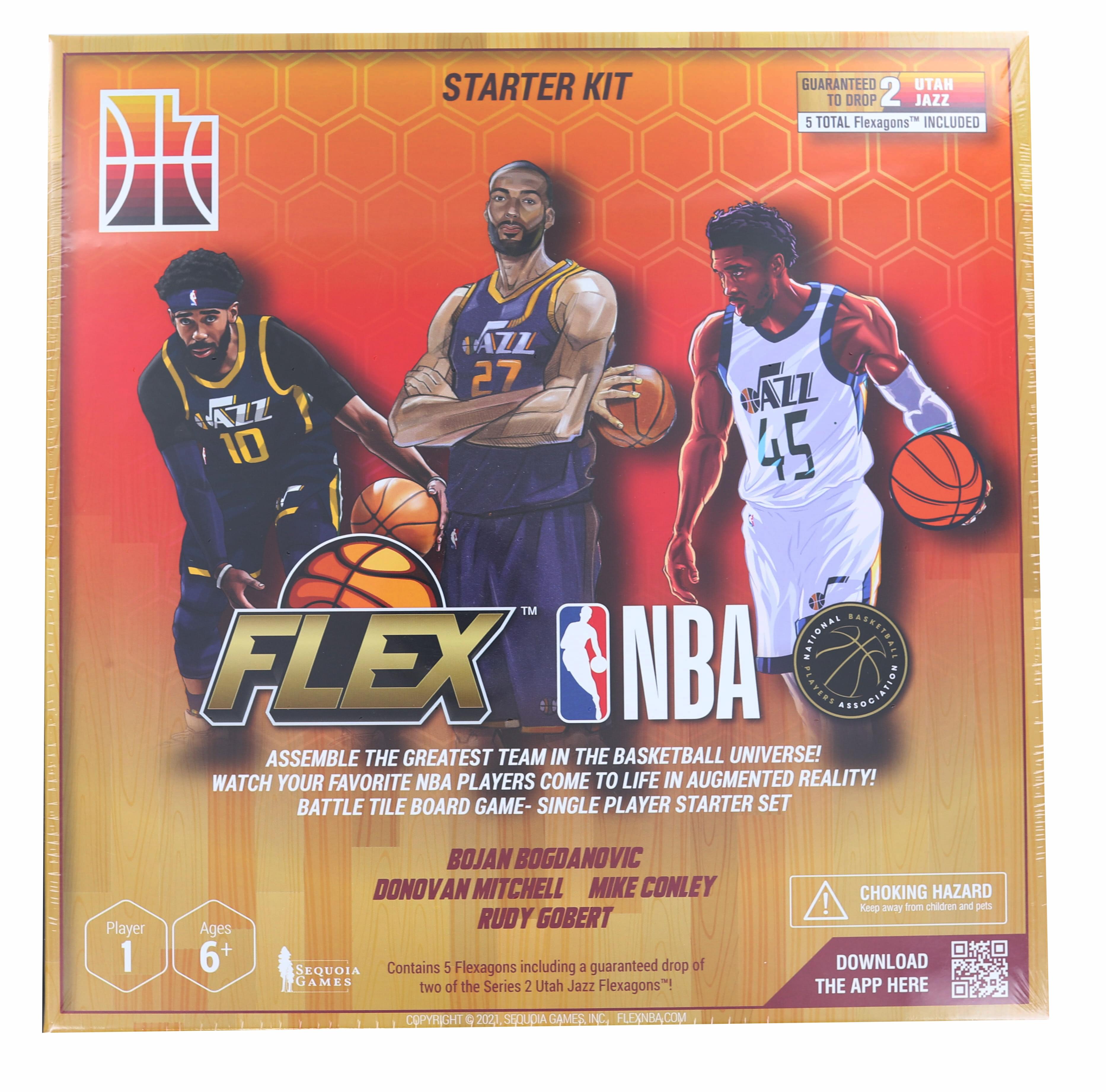 NBA FLEX Series 2 Utah Jazz 1 Player Starter Set