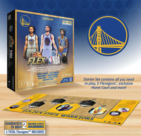 NBA FLEX Series 2 Golden State Warriors 1 Player Starter Set