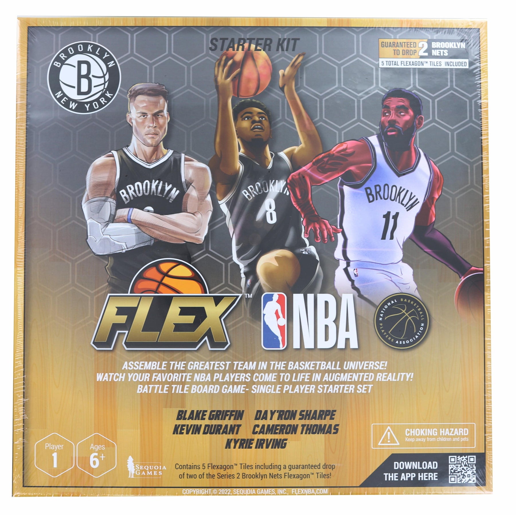 NBA FLEX Series 2 Brooklyn Nets 1 Player Starter Set