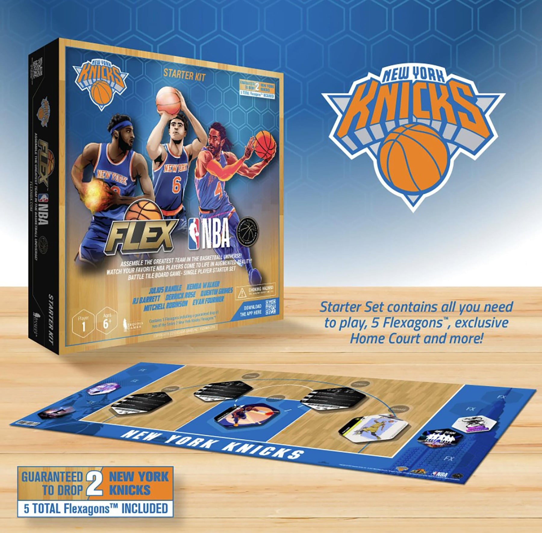 NBA FLEX Series 2 W2 NY Knicks Starter Set