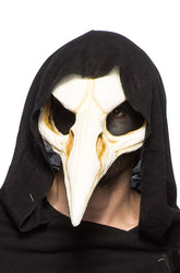 Raven Skull Adult Latex Costume Mask