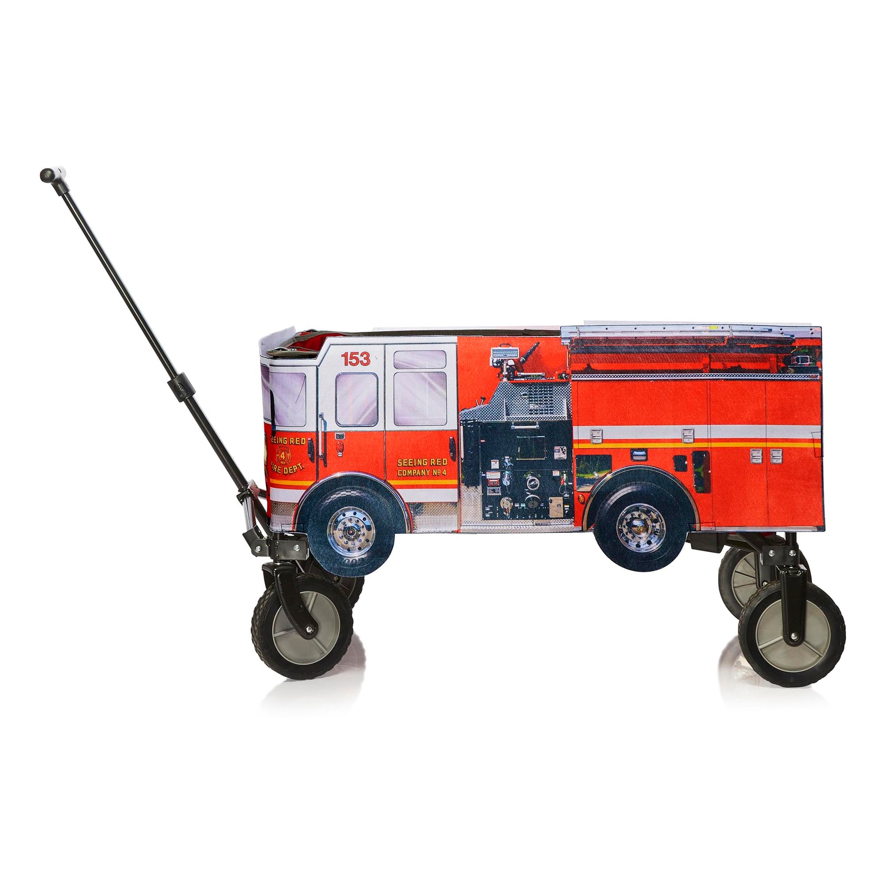 Fire Truck Wagon Cover Halloween Accessory