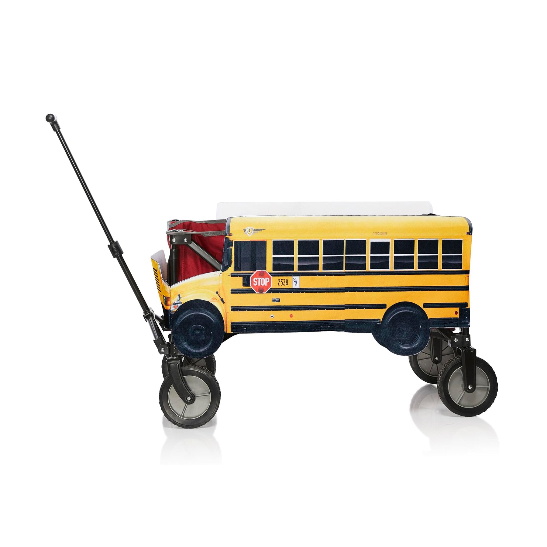 Yellow School Bus Wagon Cover Halloween Accessory