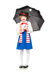English Nanny Poppins Child Costume