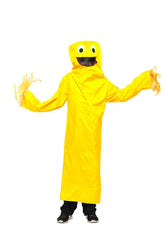 Wacky Waving Tube Guy Child Costume - Yellow
