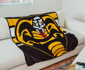The Karate Kid "Cobra Kai" Lightweight Fleece Throw Blanket | 45 x 60 Inches
