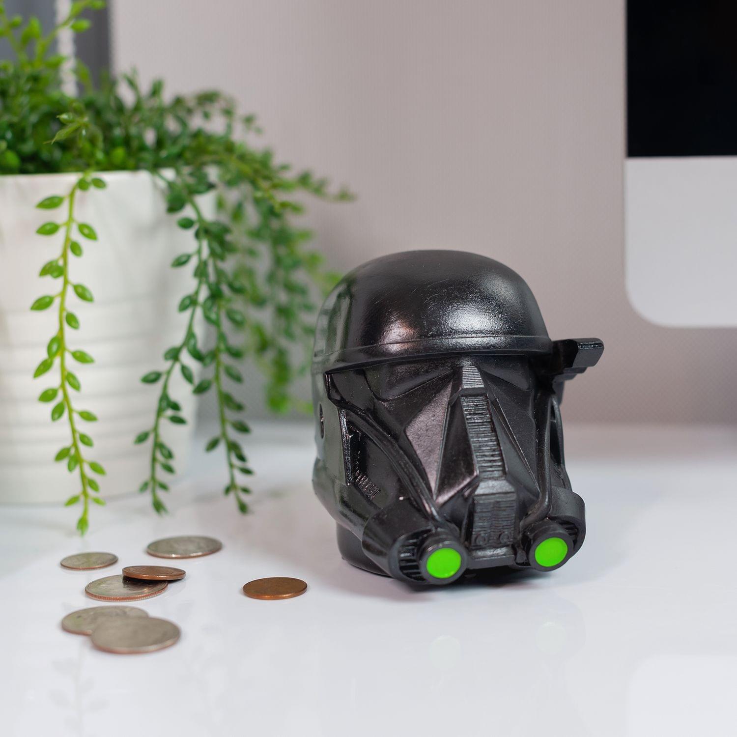 Star Wars Collectibles | Death Trooper Helmet Exclusive Replica Coin Bank