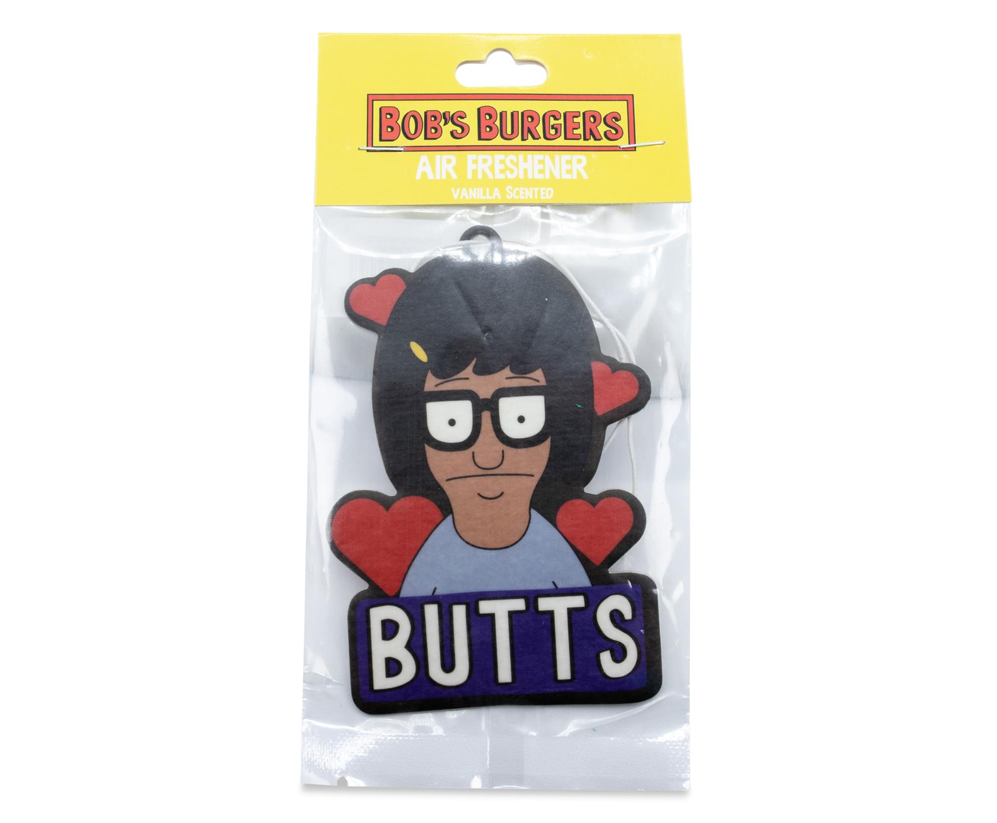 Bob's Burgers Tina Belcher Butts Air Freshener | Vanilla Scent