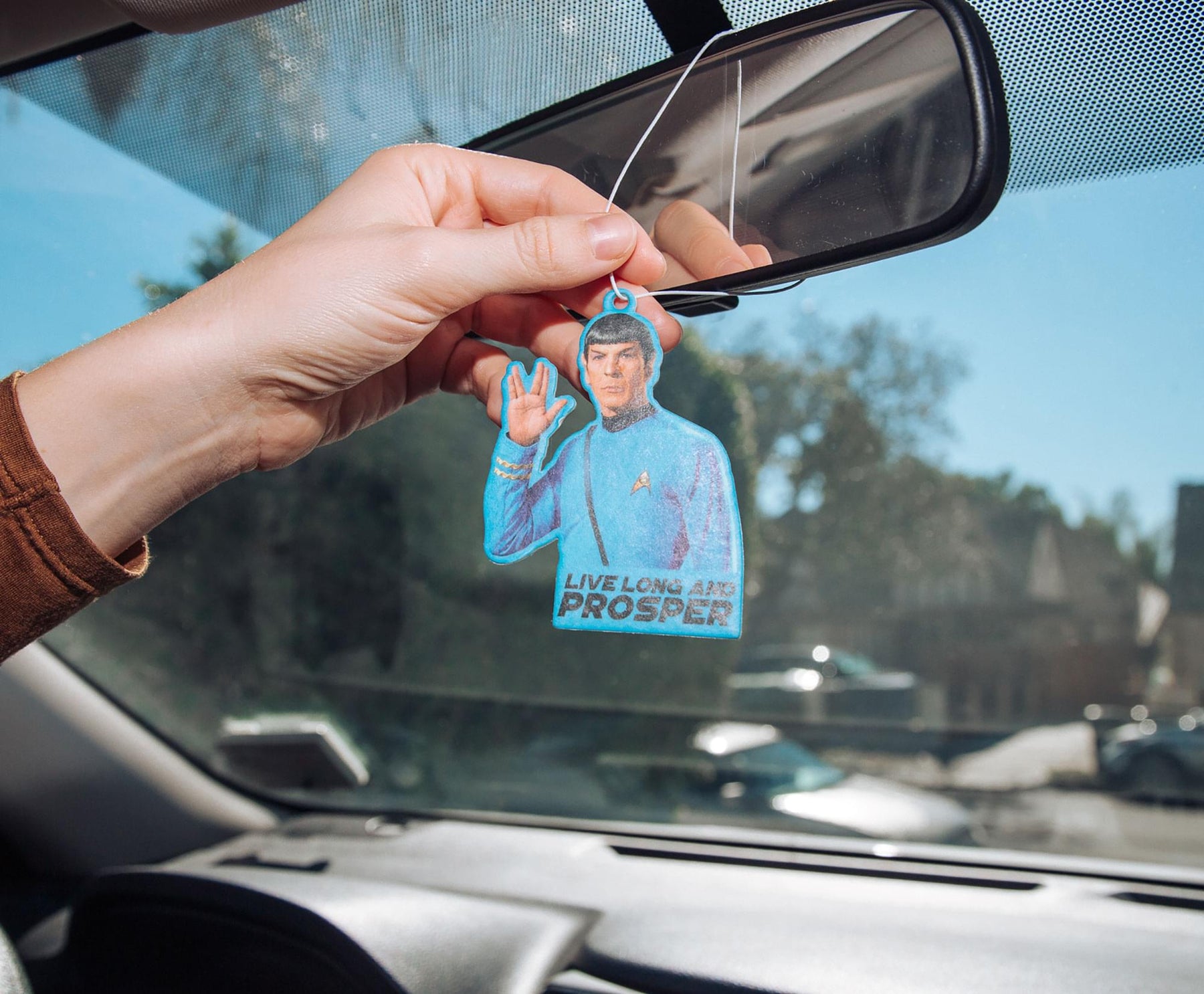 Star Trek Spock Live Long and Prosper Air Freshener | Berry Scent