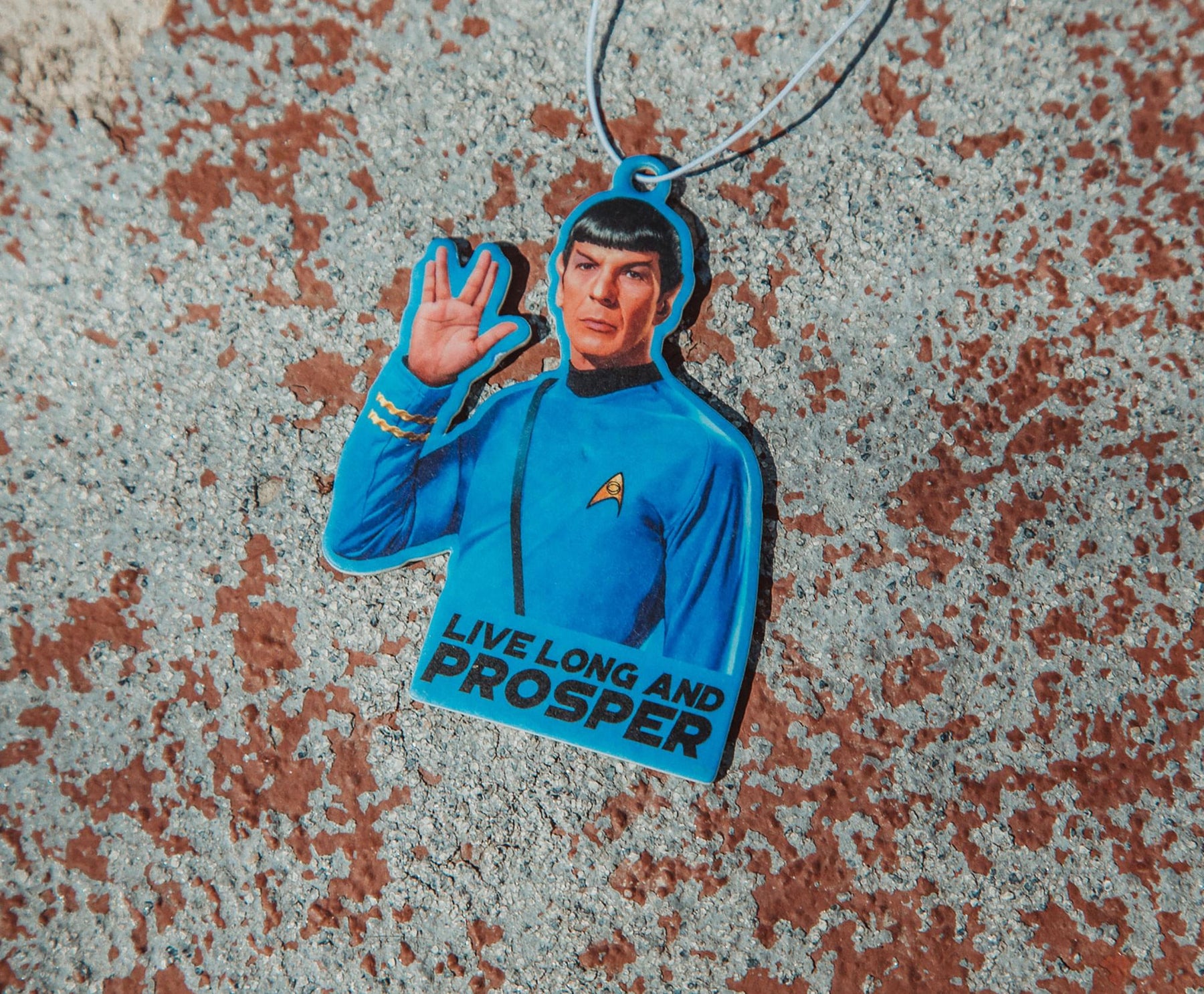 Star Trek Spock Live Long and Prosper Air Freshener | Berry Scent