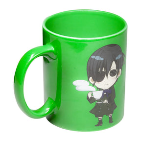 Black Butler Collectibles | Green Coffee Mug with Black Logo