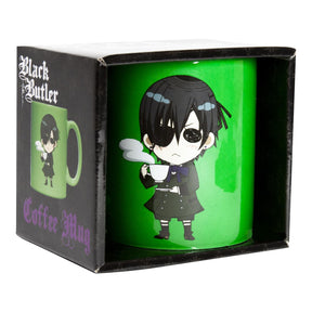 Black Butler Collectibles | Green Coffee Mug with Black Logo