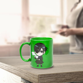 Black Butler Collectibles | Green Coffee Mug with Black Logo