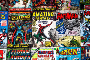 Marvel Comics Oversized Fleece Sherpa Throw Blanket | 54 x 72 Inches