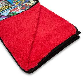 Marvel Spider-Man 60th Anniversary Special Edition Red Sherpa Throw Blanket