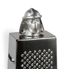 Big Cheese, Tiny (32mm) cheese grater faces a huge hunk of …