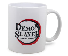 Demon Slayer: Kimetsu no Yaiba Logo Ceramic Mug Exclusive | Holds 11 Ounces