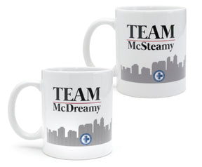 Greys Anatomy Team McSteamy & Team McDreamy 11oz Mug Set of 2