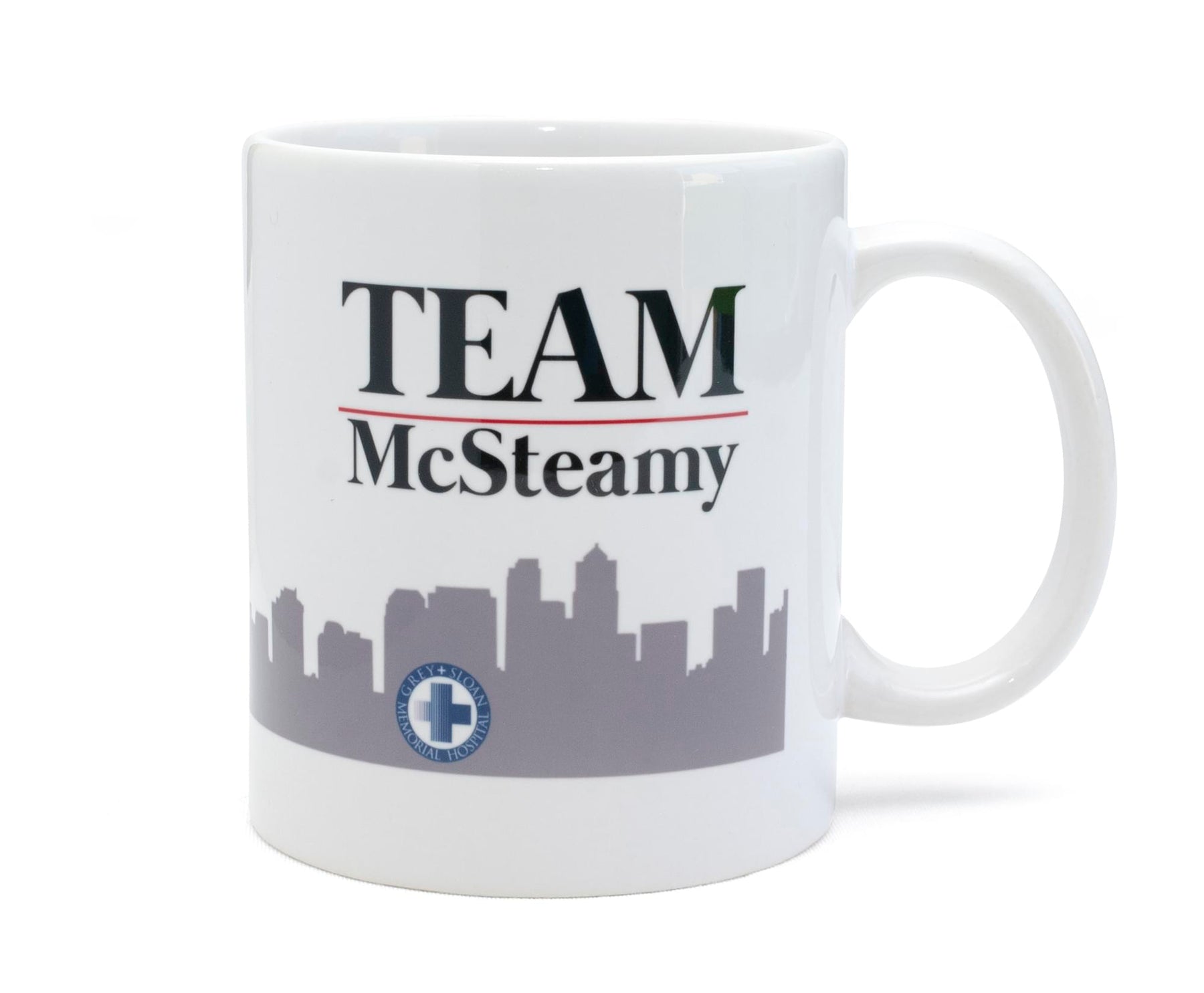 Grey's Anatomy Team McSteamy Ceramic Mug | Holds 11 Ounces