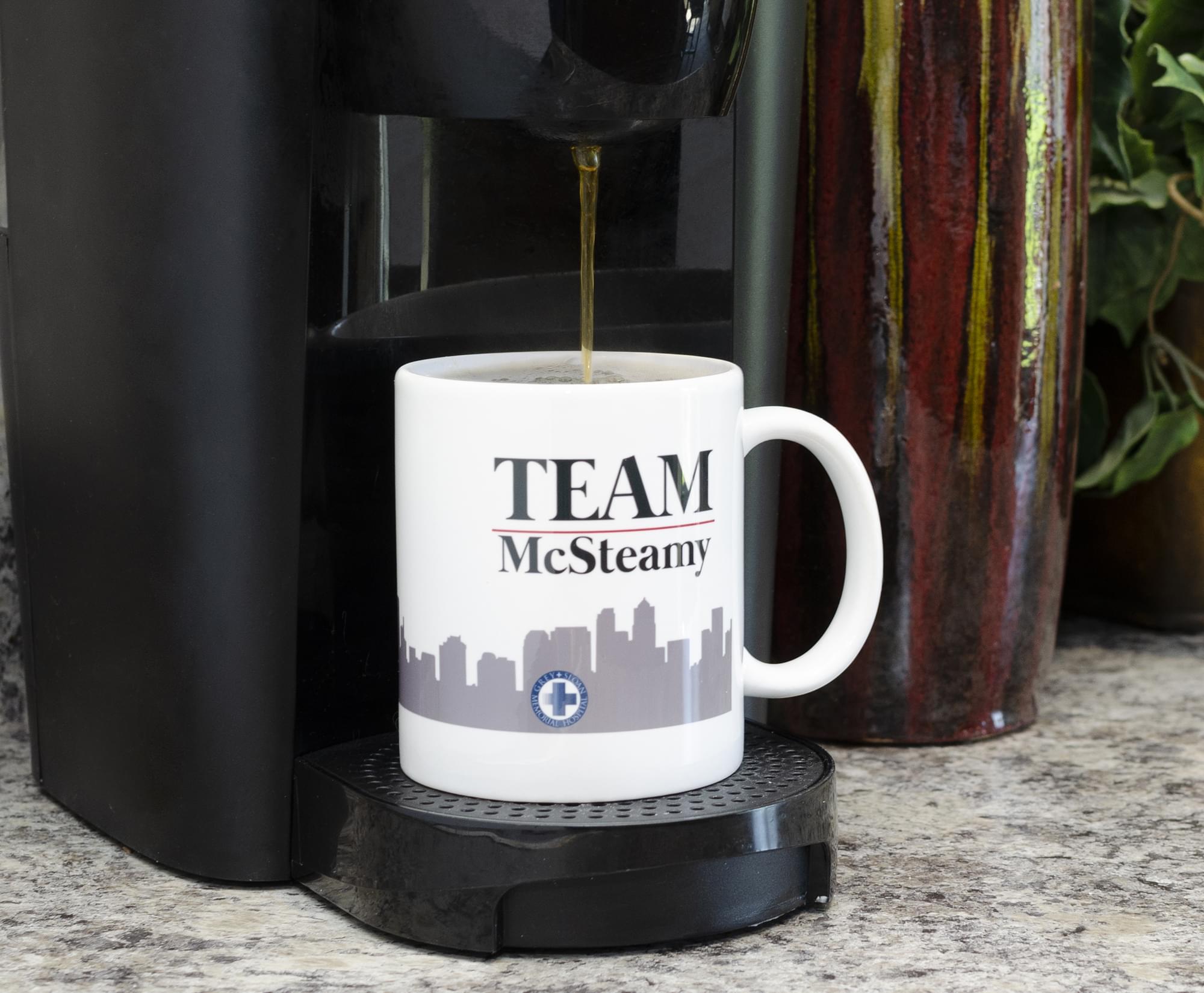 Grey's Anatomy Team McSteamy Ceramic Mug | Holds 11 Ounces