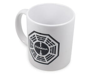 Lost DHARMA Initiative Logo Ceramic Mug | Holds 11 Ounces