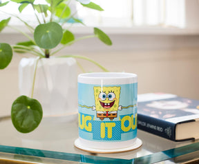 Nickelodeon SpongeBob "Hug It Out" Ceramic Mug Exclusive | Holds 11 Ounces