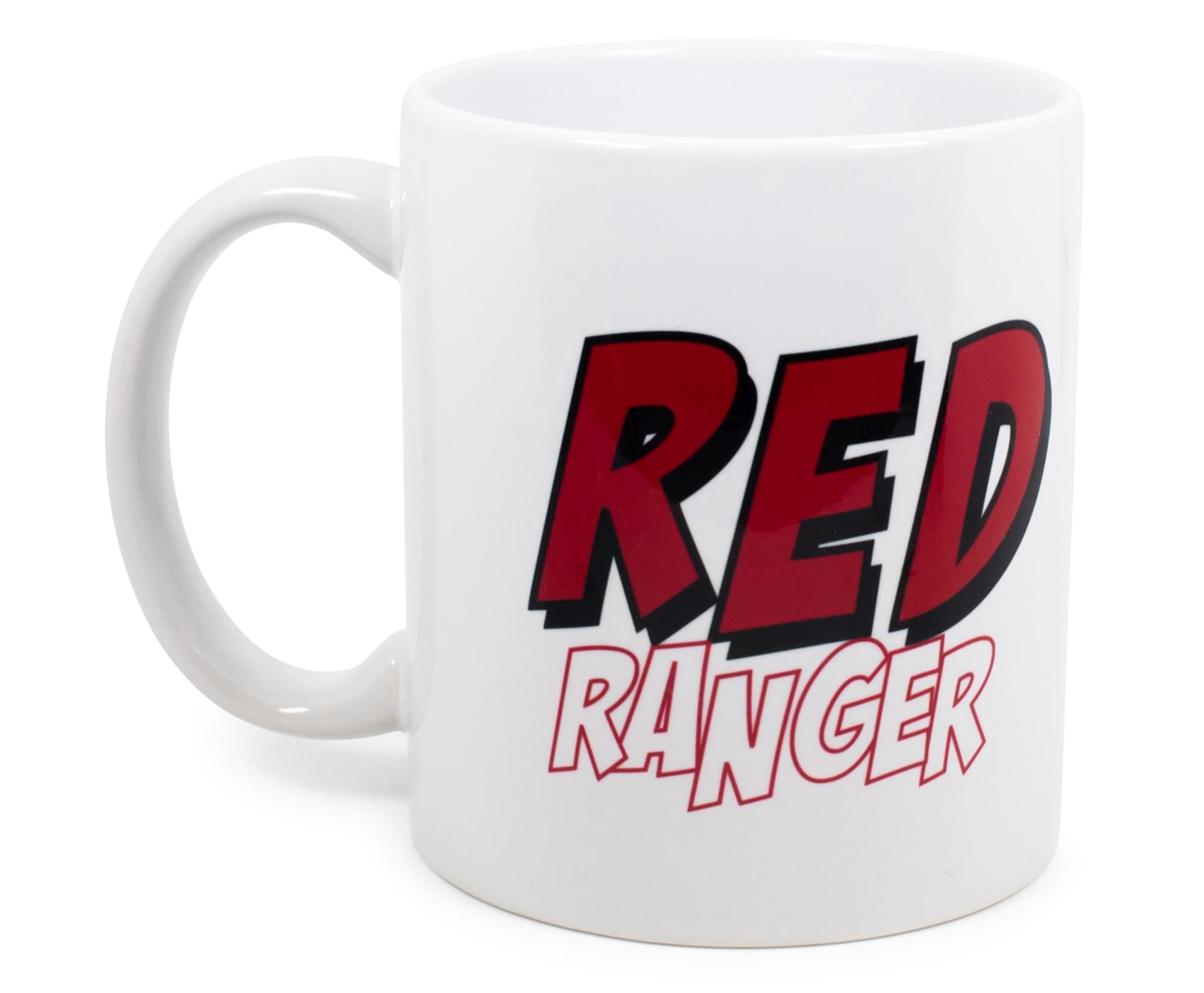 Power Rangers Red Ranger Ceramic Mug Exclusive | Holds 11 Ounces